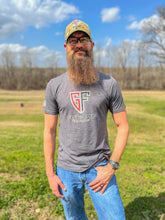 Load image into Gallery viewer, Guedon Farms Logo Tee in Grey
